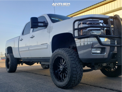 1 2013 Silverado 2500 Hd Chevrolet Pro Comp Suspension Lift 6in Anthem Equalizer Machined Accents