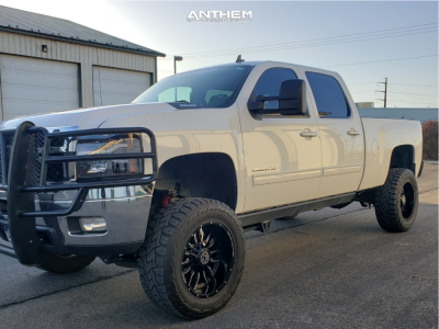 1 2013 Silverado 2500 Hd Chevrolet Pro Comp Suspension Lift 6in Anthem Equalizer Machined Accents