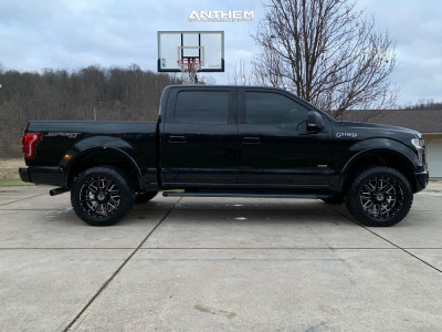 1 2016 F 150 Ford Motofab Leveling Kit Anthem Gunner Black