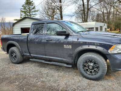 1 2017 1500 Ram Stock Air Suspension Anthem Instigator Machined Black