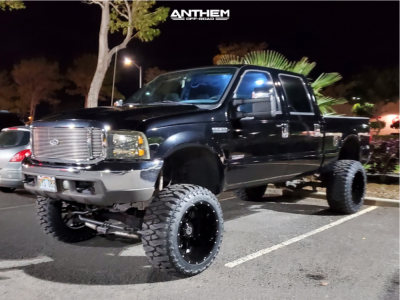 1 2004 F 250 Super Duty Ford Fabtech Suspension Lift 6in Anthem Instigator Black