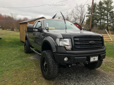 2010 Ford F-150 - 18x9 -12mm - Anthem Off-Road Instigator - Suspension Lift 6" - 35" x 12.5"