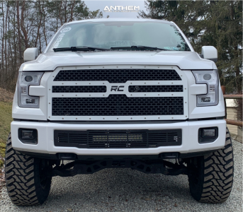 1 2016 F 150 Ford Rough Country Suspension Lift 6in Anthem Gunner Matte Black