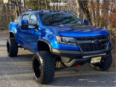 2019 Chevrolet Colorado - 20x12 -44mm - Anthem Off-Road Equalizer - Suspension Lift 4.5" - 33" x 12.5"