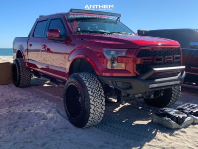 2015 Ford F-150 - 22x14 -76mm - Anthem Off-Road Equalizer - Suspension Lift 7" - 37" x 13.5"