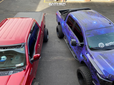 1 2015 F 150 Ford Readylift Suspension Lift 7in Anthem Off Road Equalizer Matte Black