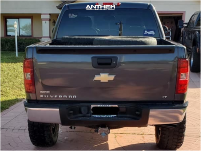 1 2010 Silverado 1500 Chevrolet Rough Country Suspension Lift 75in Anthem Off Road Aviator Matte Black