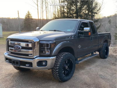 2011 Ford F-250 Super Duty - 20x10 -24mm - Anthem Off-Road Equalizer - Stock Suspension - 35" x 12.5"