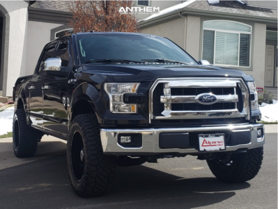 2017 Ford F-150 - 20x10 -24mm - Anthem Off-Road Equalizer - Leveling Kit - 35" x 12.5"