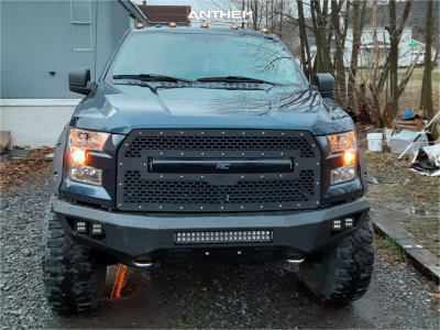 1 2016 F 150 Ford Rough Country Suspension Lift 6in Anthem Commander Black