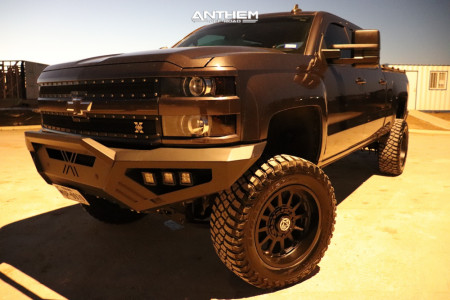 2015 Chevrolet Silverado 2500 HD - 20x10 -24mm - Anthem Off-Road Intimidator - Suspension Lift 6" - 35" x 12.5"