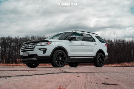 1 2018 Explorer Ford Stock Air Suspension Anthem Off Road A712 Defender Black