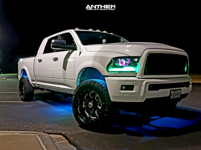 2012 Ram 2500 - 20x10 -24mm - Anthem Off-Road Commander - Suspension Lift 3" - 295/65R20