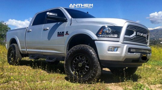 1 2018 2500 Ram Carli Leveling Kit Anthem Off Road Intimidator Machined Black