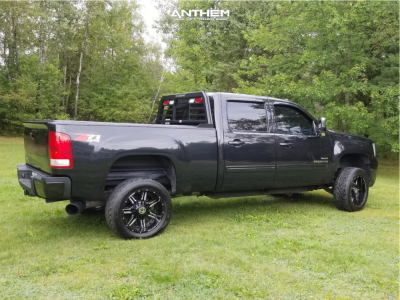 1 2009 Sierra 2500 Hd Gmc Cognito Stock Anthem Off Road A712 Defender Black