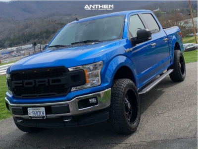 2019 Ford F-150 - 20x10 -24mm - Anthem Off-Road Instigator - Leveling Kit - 305/55R20