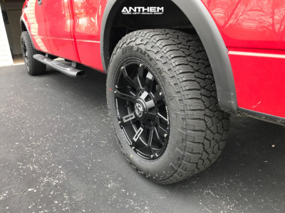 1 2010 F 150 Ford Rough Country Leveling Kit Anthem Off Road Defender Black
