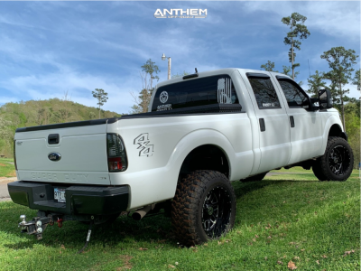 1 2015 F 250 Super Duty Ford 2 Inch Level Stock Anthem Off Road Gunner Anthracite