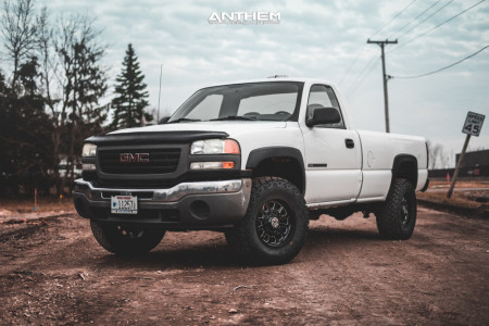 1 2004 Sierra 2500 Hd Gmc Stock Air Suspension Anthem Off Road Intimidator Black