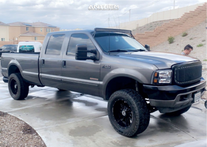 2003 Ford F-250 Super Duty - 20x10 -24mm - Anthem Off-Road Equalizer - Suspension Lift 4.5" - 35" x 12.5"