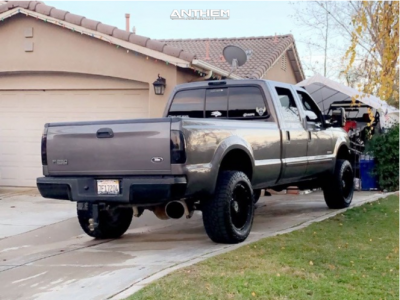 1 2003 F 250 Super Duty Ford Fox Suspension Lift 45in Anthem Off Road Equalizer Black