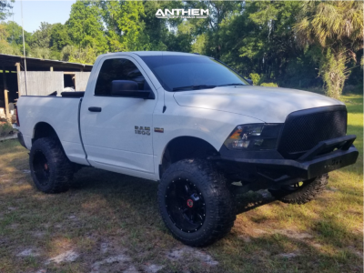 2017 Ram 1500 - 20x12 -44mm - Anthem Off-Road Instigator - Suspension Lift 6.5" - 35" x 12.5"