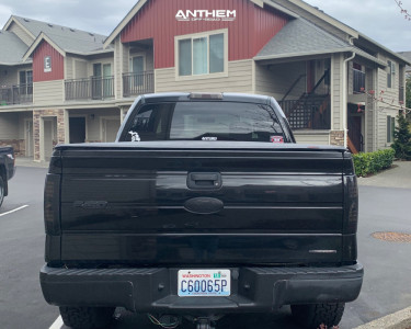 1 2013 F 150 Ford Rough Country Suspension Lift 25in Anthem Off Road Avenger Black