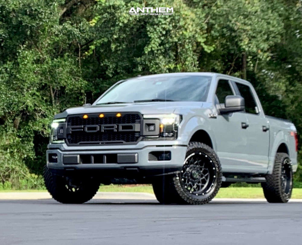 1 2019 F 150 Ford 2 Inch Level Leveling Kit Anthem Off Road Avenger Matte Black