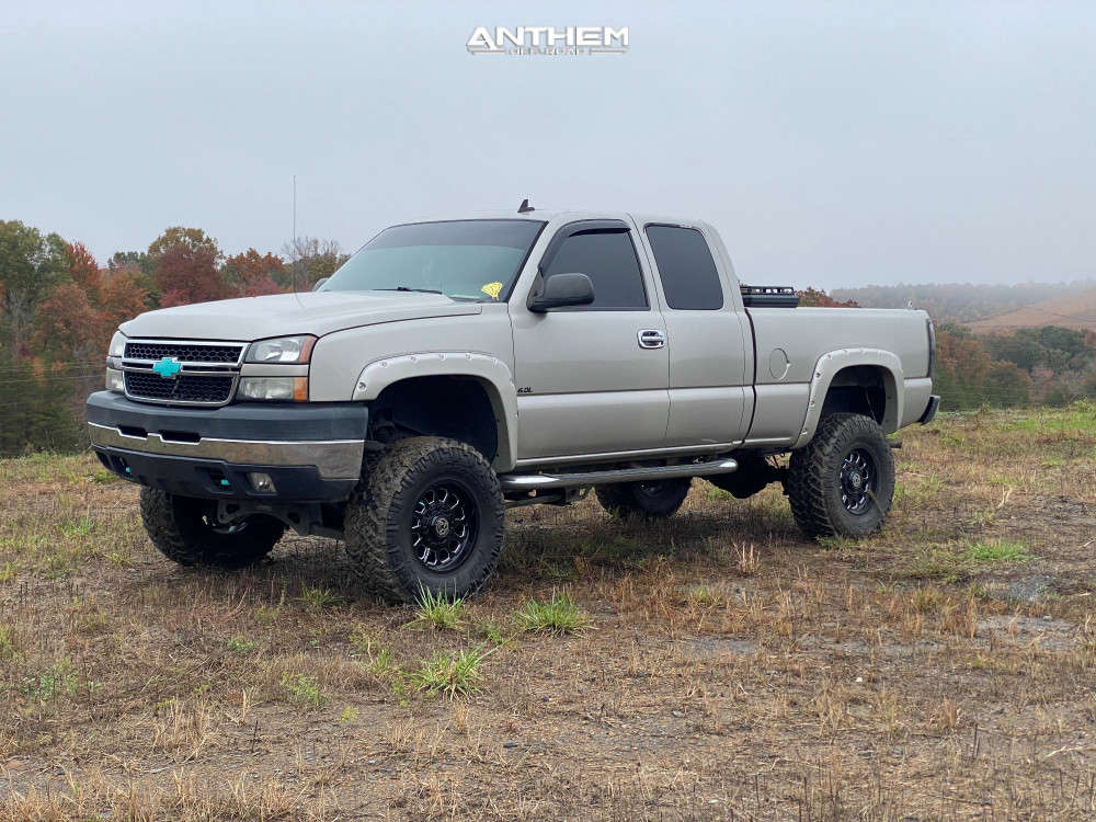 1 2006 Silverado 2500 Hd Chevrolet Fabtech Suspension Lift 65in Anthem Off Road Intimidator Black