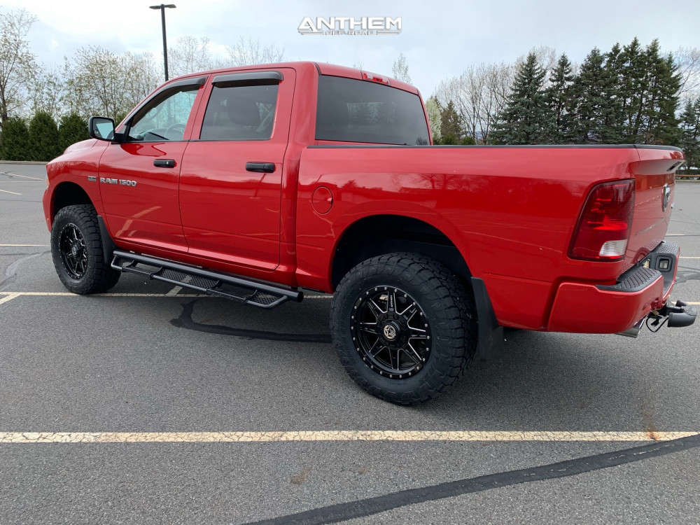 1 2012 1500 Ram Readylift Suspension Lift 4in Anthem Off Road Rogue Black