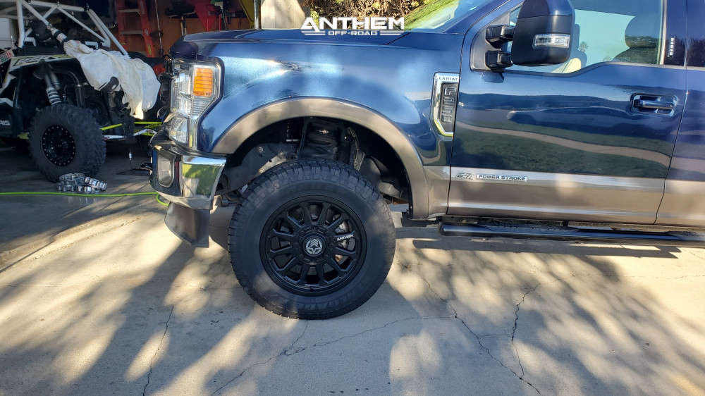 2020 Ford F250 Super Duty Wheel Offset Nearly Flush Leveling Kit 1948798 Anthem OffRoad