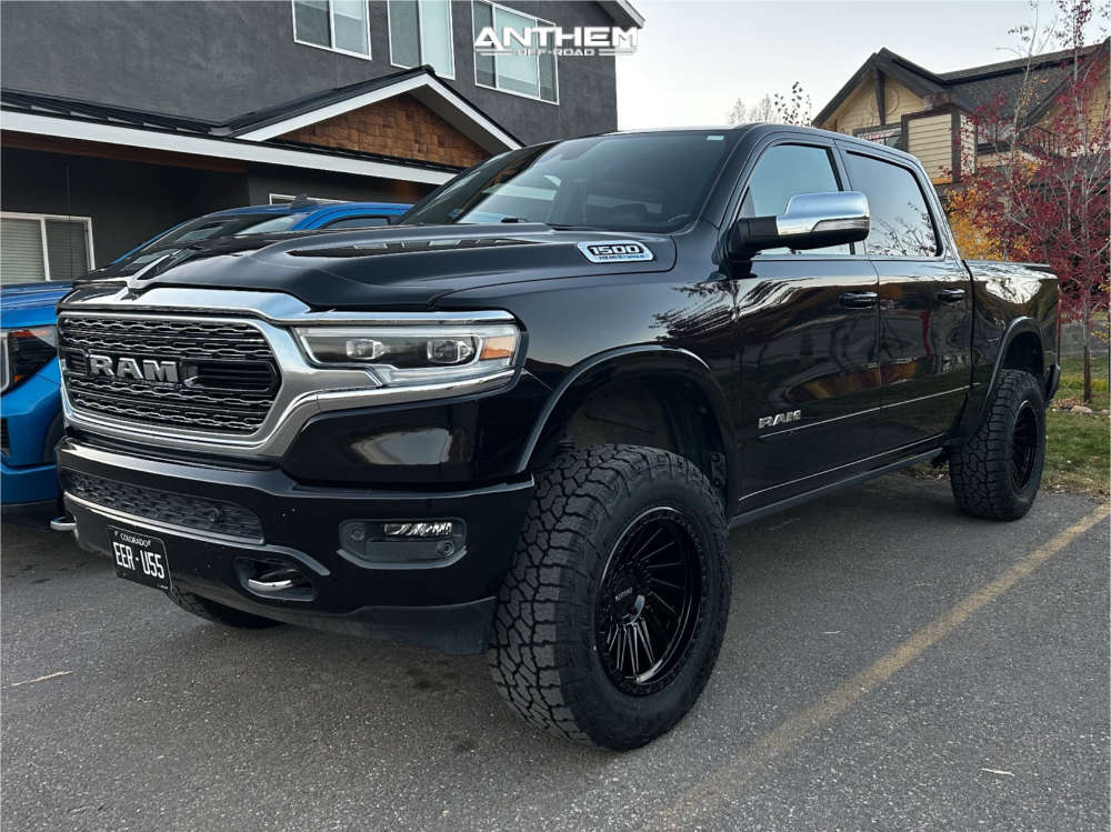 1 2022 1500 Ram Limited Bds Suspension Lift 4in Anthem Off Road Turbine Gloss Black
