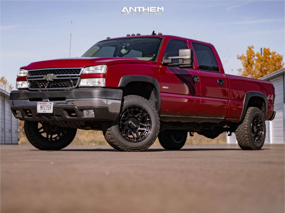 1 2006 Silverado 2500 Hd Chevrolet Lt Kryptonite Leveling Kit Anthem Off Road Valor Satin Black