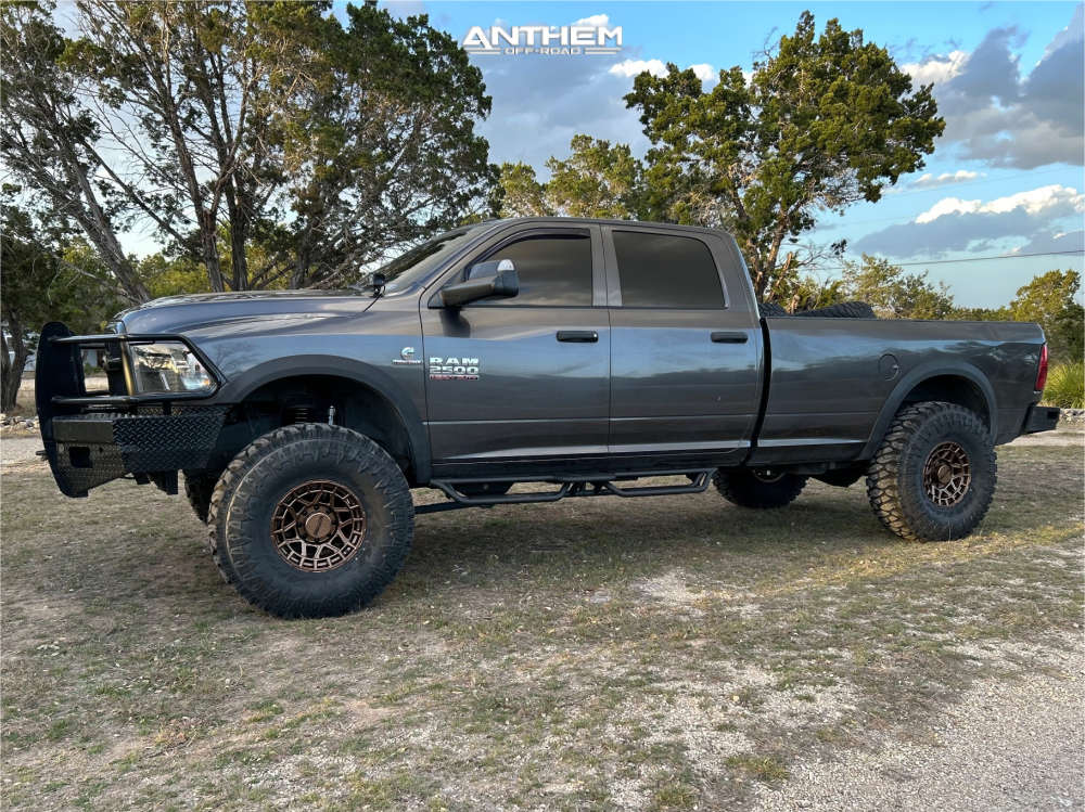 1 2017 2500 Ram Tradesman Bds Suspension Lift 4in Anthem Off Road Valor Matte Bronze