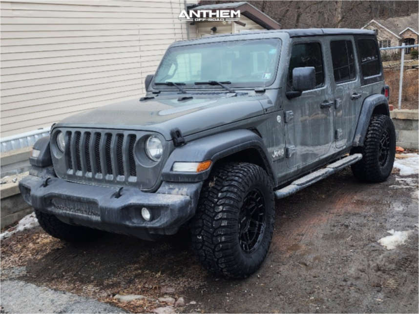 1 2018 Wrangler Jl Jeep Unlimited Sport Stock Stock Anthem Off Road Valor Satin Black