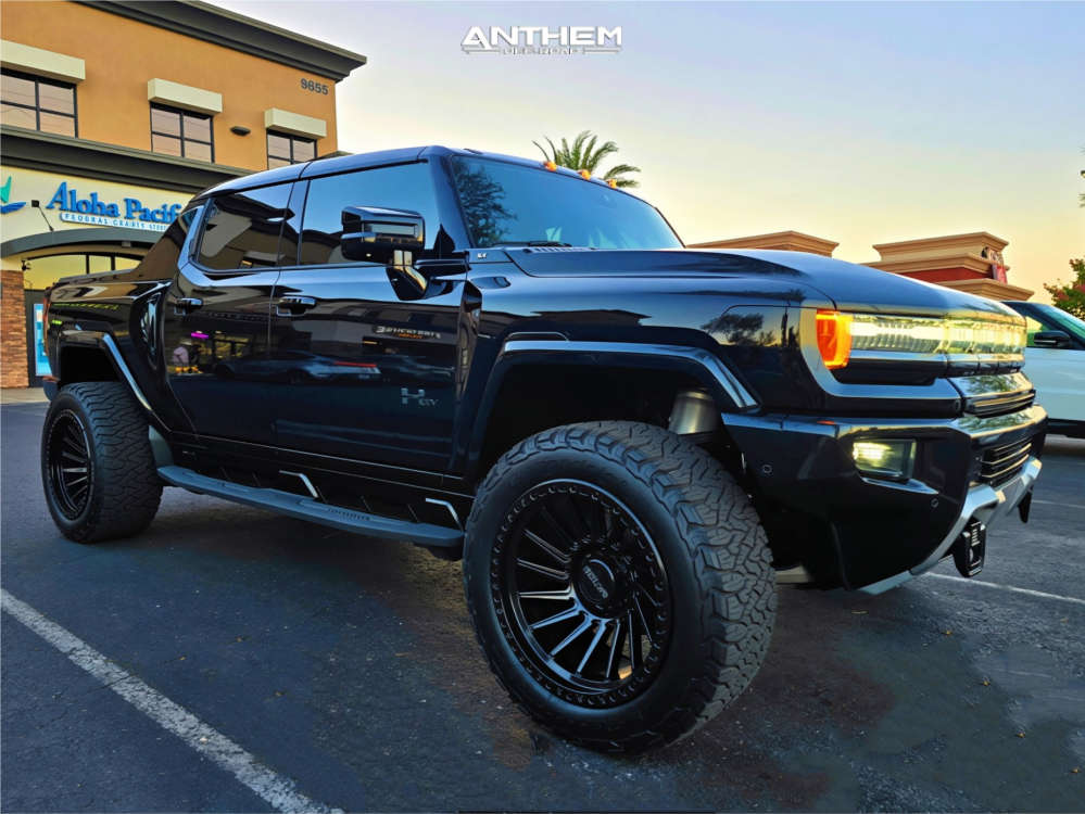 1 2025 Hummer Ev Pickup Gmc 3x Stock Stock Anthem Off Road Turbine Gloss Black