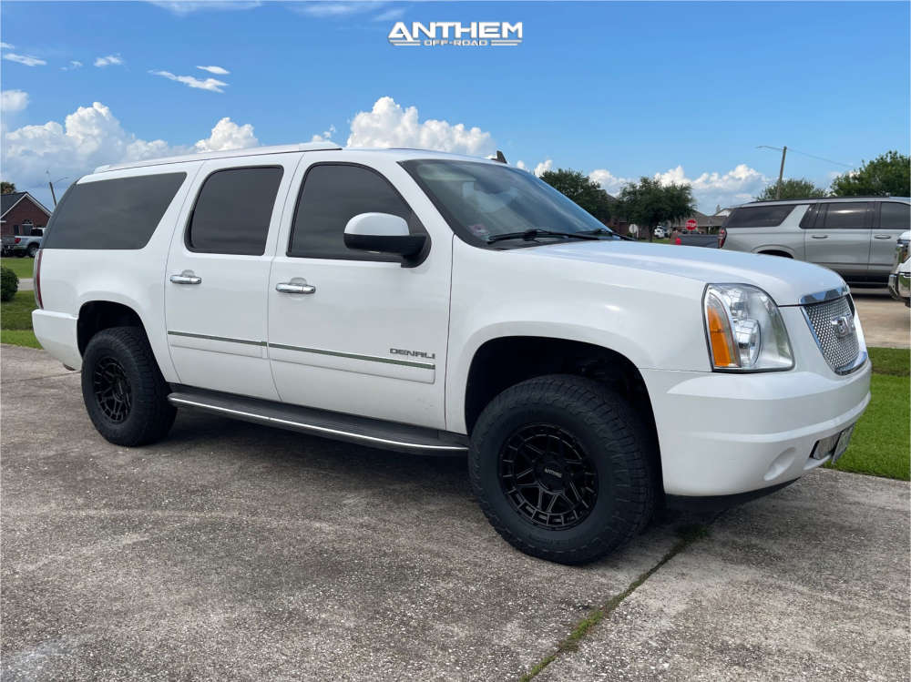 1 2012 Yukon Xl 1500 Gmc Denali Truxx Suspension Lift 3in Anthem Off Road Valor Satin Black
