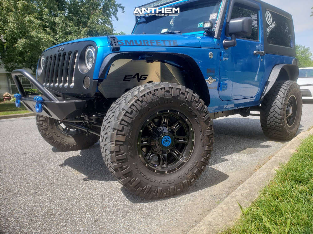 2015 Jeep Wrangler JK Wheel Offset Aggressive > 1