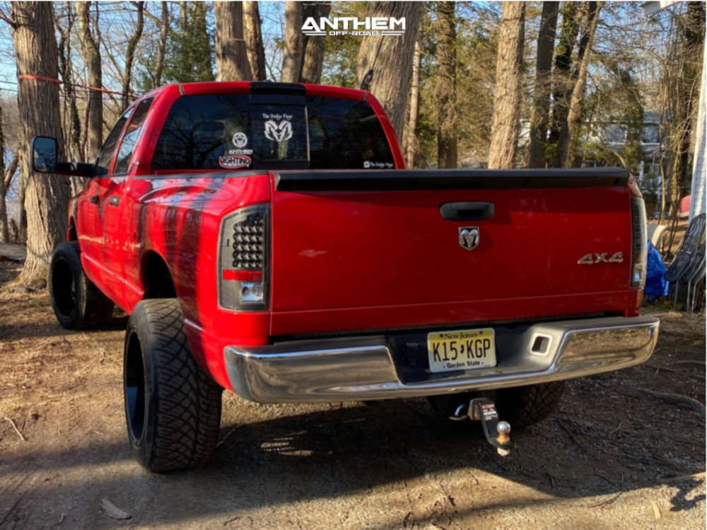 2006 Dodge Ram 1500 Wheel Offset Aggressive > 1" Outside Fender Leveling Kit 987740 Anthem