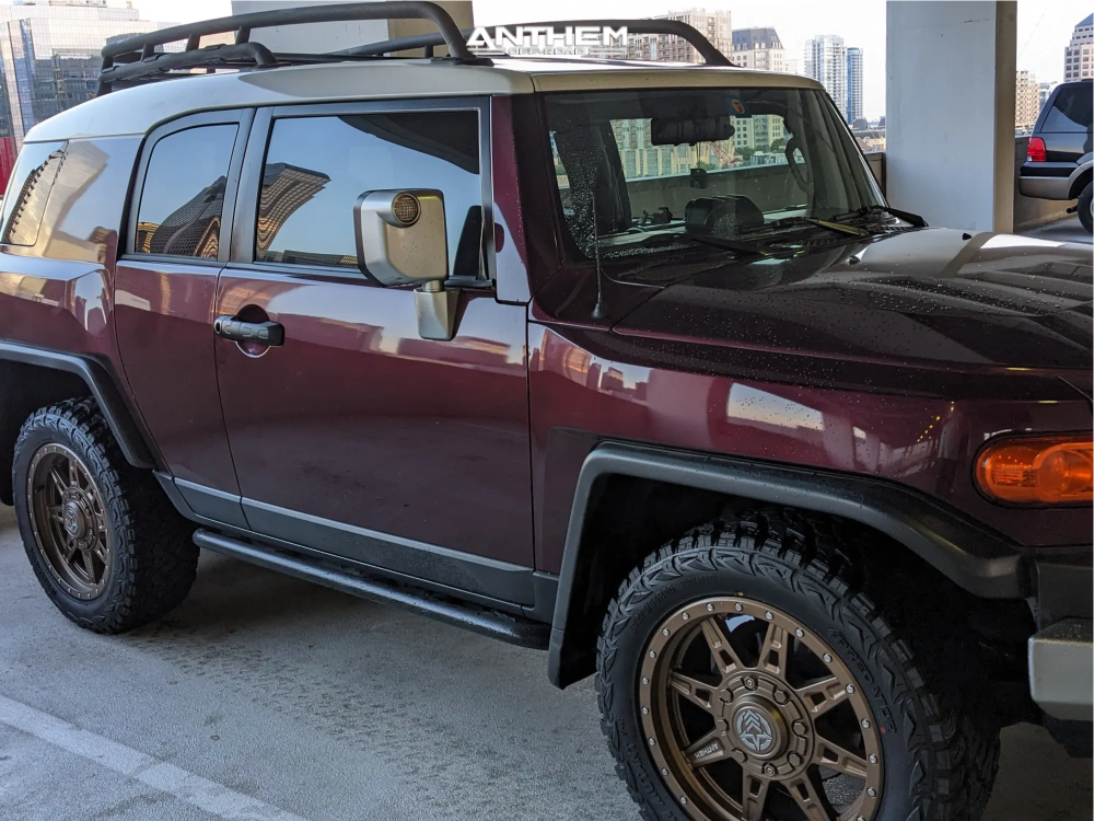 2007 Toyota FJ Cruiser Wheel Offset Aggressive > 1